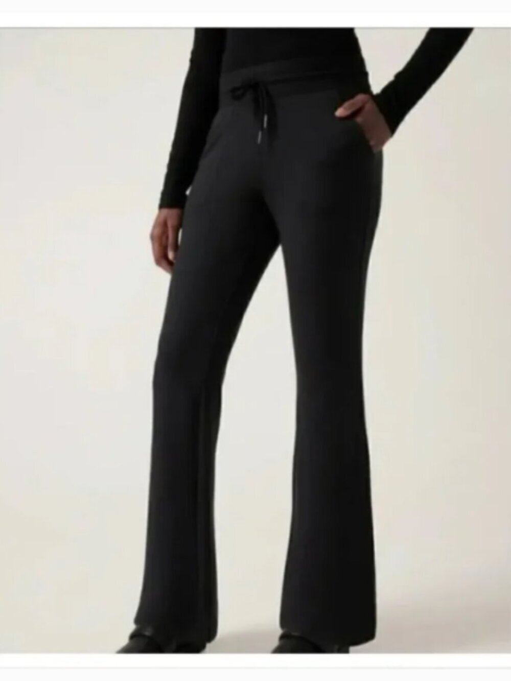 ATHLETA Balance Flare Pant Black Size Medium